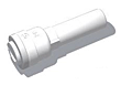 QCSSG Series Push In x Stem Polypropylene Connector